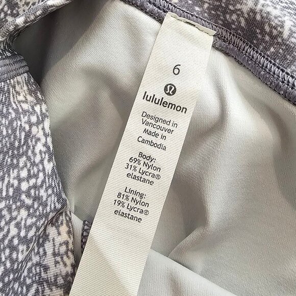 Lululemon Wunder Under High-Rise Tight 28", Luxtreme Frozen Vista Alpine, Size 6 - Picture 5 of 10